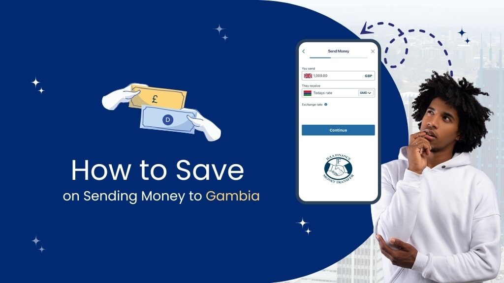 how to save on sending money to gambia